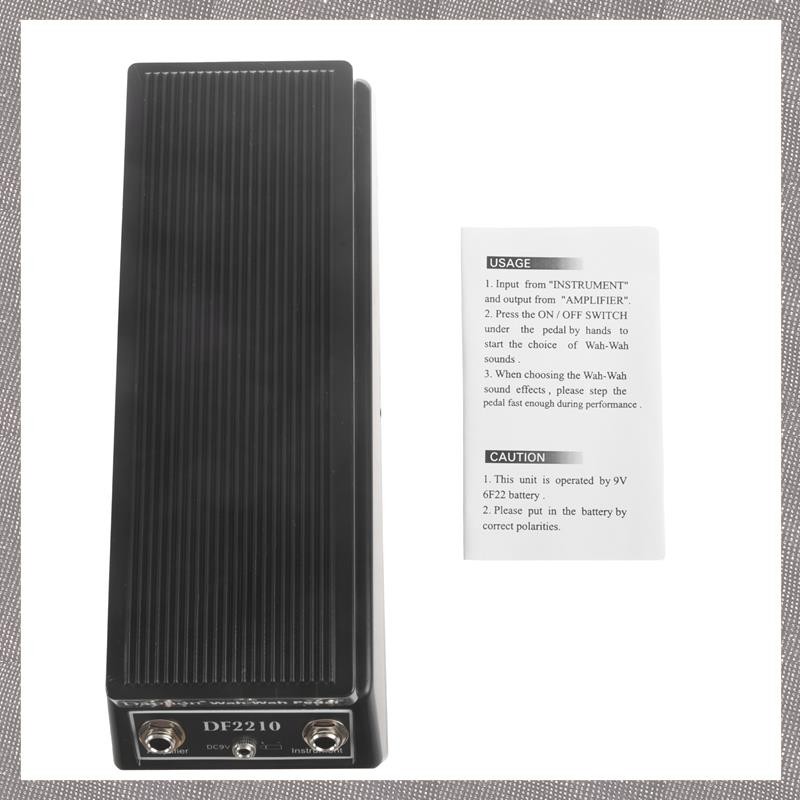 [ULZR] คลาสสิก Wah Pedal Df2210 กีตาร์ไฟฟ้า Wah Wah Pedal สําหรับเครื่องเล่นกีตาร์ไฟฟ้า Dj Pedal Pow