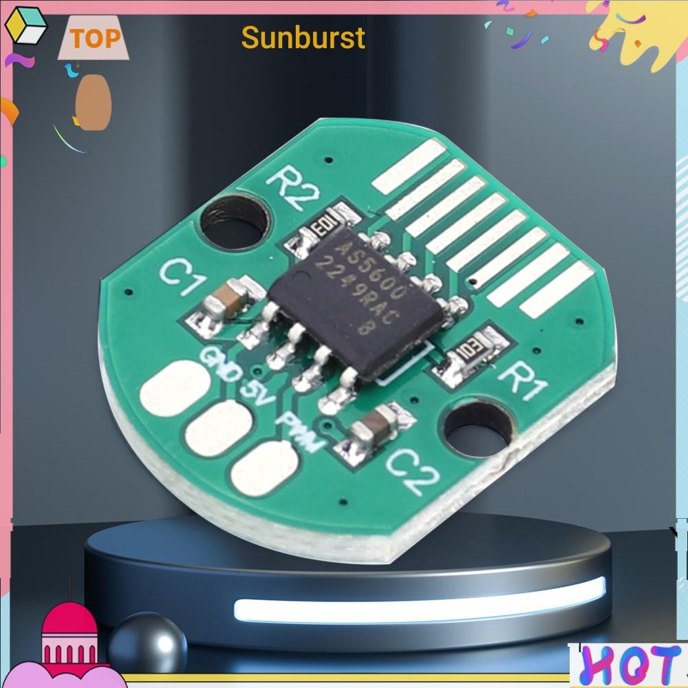 AS5600 Magnetic Encoder PWM I2C Interface Absolute Value Encoder พร้อมสาย 3 ขา [Sunburst11.th]