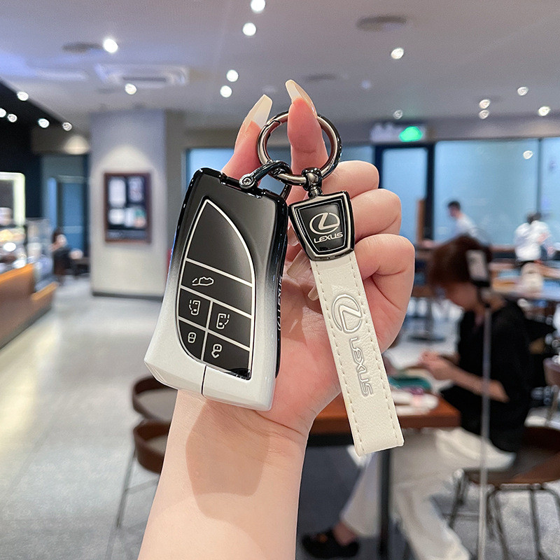 เหมาะสําหรับ Lexus Key Case 23 สไตล์ใหม่ LM350h Lexus LM500H โลหะ High-End Key Case