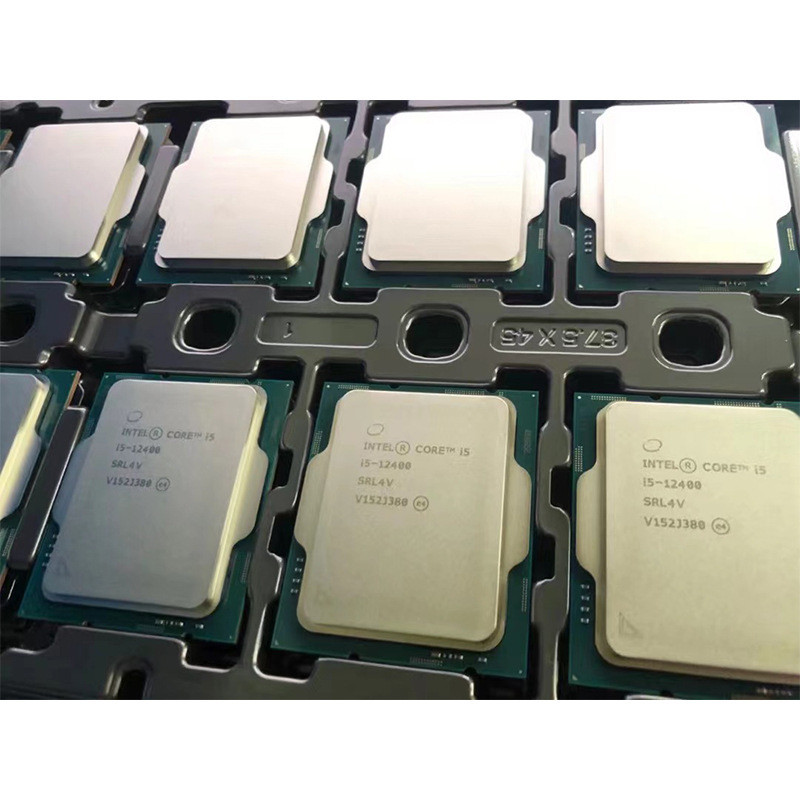 เหมาะสําหรับ I5 12400 หลวมแท็บเล็ต CPU คอมพิวเตอร์ 6 แกน 12 สายสนับสนุนเมนบอร์ด H610/B660