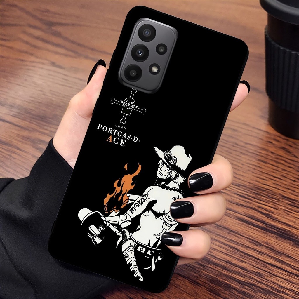 [SM96] Custom SOFTCASE HARDCASE Glossy ALL TYPE Samsung A13 A23 ANIME ACE ONE PIECE DESIGN PREMIUM