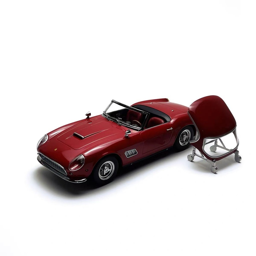 Slight ข้อบกพร่อง KK SCALE 1/18 Ferrari 250GT California Spyder รถรุ่น