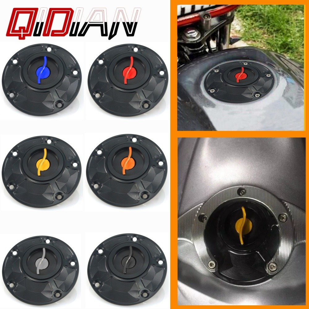 สําหรับ YAMAHA FZ1 FZ6 FZR 7501000 R6 YSR 50 ฝาครอบถังน้ํามันหน้าฝาถังน้ํามันแก๊สฝาครอบน้ํามัน