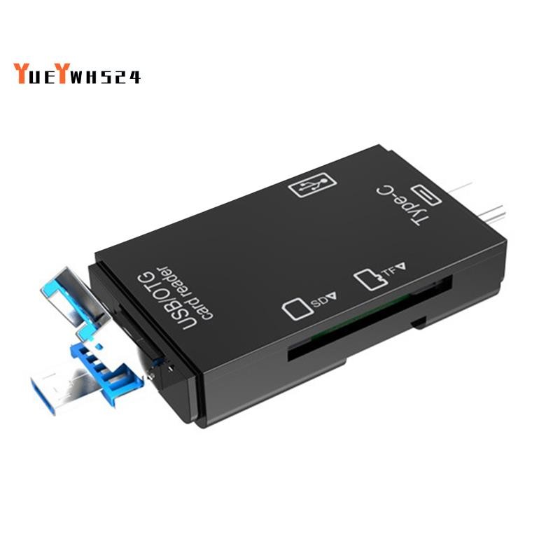 ขายดีที่สุด Y46 in 1 USB 3.0 OTG Card Reader สําหรับ Secure Digital/TF Cardreaders Splitter Adapter 