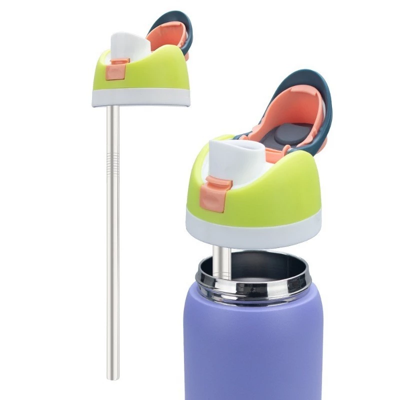 หลอดสแตนเลสและหลอดแก้ว สำหรับ Owala FreeSip 16oz/24oz/32oz/40oz thumbnail 6