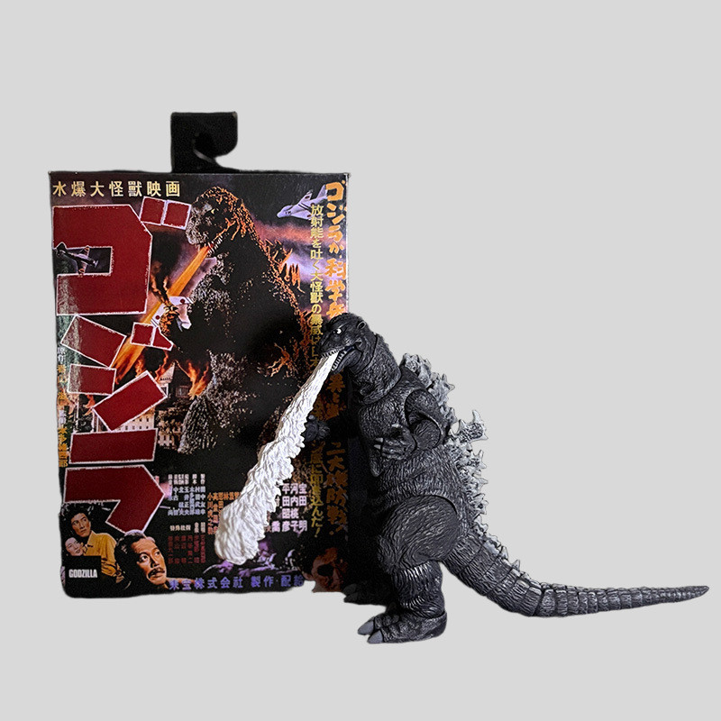 NECA 1954 Godzilla Action Figure รุ่นแรก Kaiju Monster Movie Collectible Anime รูปปั้นรุ่น 2025NEW