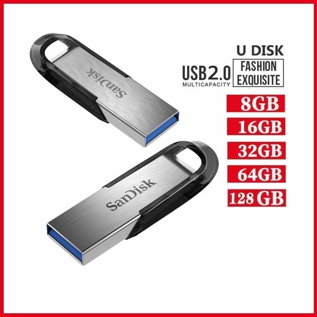 แฟลชไดร์ฟ SANDISK Ultra Flair USB 3.0 (SDCZ73-G46) 8GB 16GB 32GB 64GB 128GB แฟลชไดร์