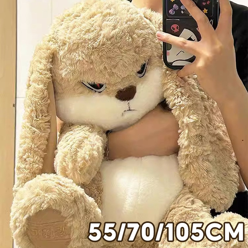 ตุ๊กตากระต่ายนุ่มฟู! หมอนกอดน่ารัก ของขวัญวันเกิดเด็ก 🎀 เน้นเนื้อผ้านุ่มพิเศษ ปลอดภัยสำหรับลูกน้อย