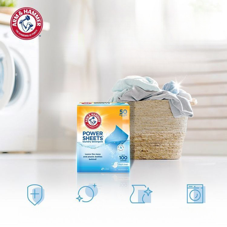 American Aihe Mei Concentrated Laundry Detergent Laundry Tablets Antibacterial Mite Removal Laundry 