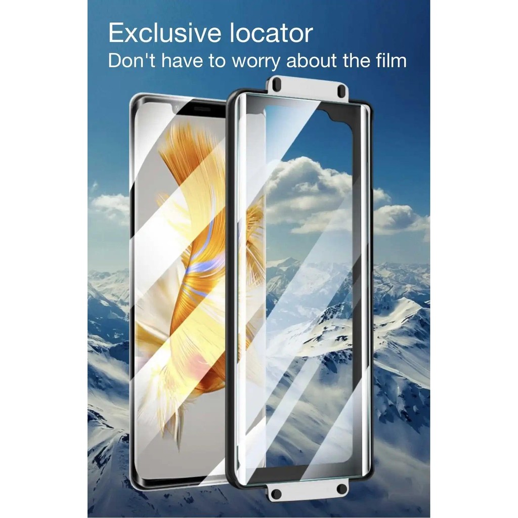 3 ชิ้นสําหรับ Samsung S21 S22 S23 S24 S25 Plus Ultra ฟิล์มเซรามิคป้องกันหน้าจออุปกรณ์เสริมป้องกันพร้อมชุดติดตั้งไม่แก้ว - รูปที่ 6