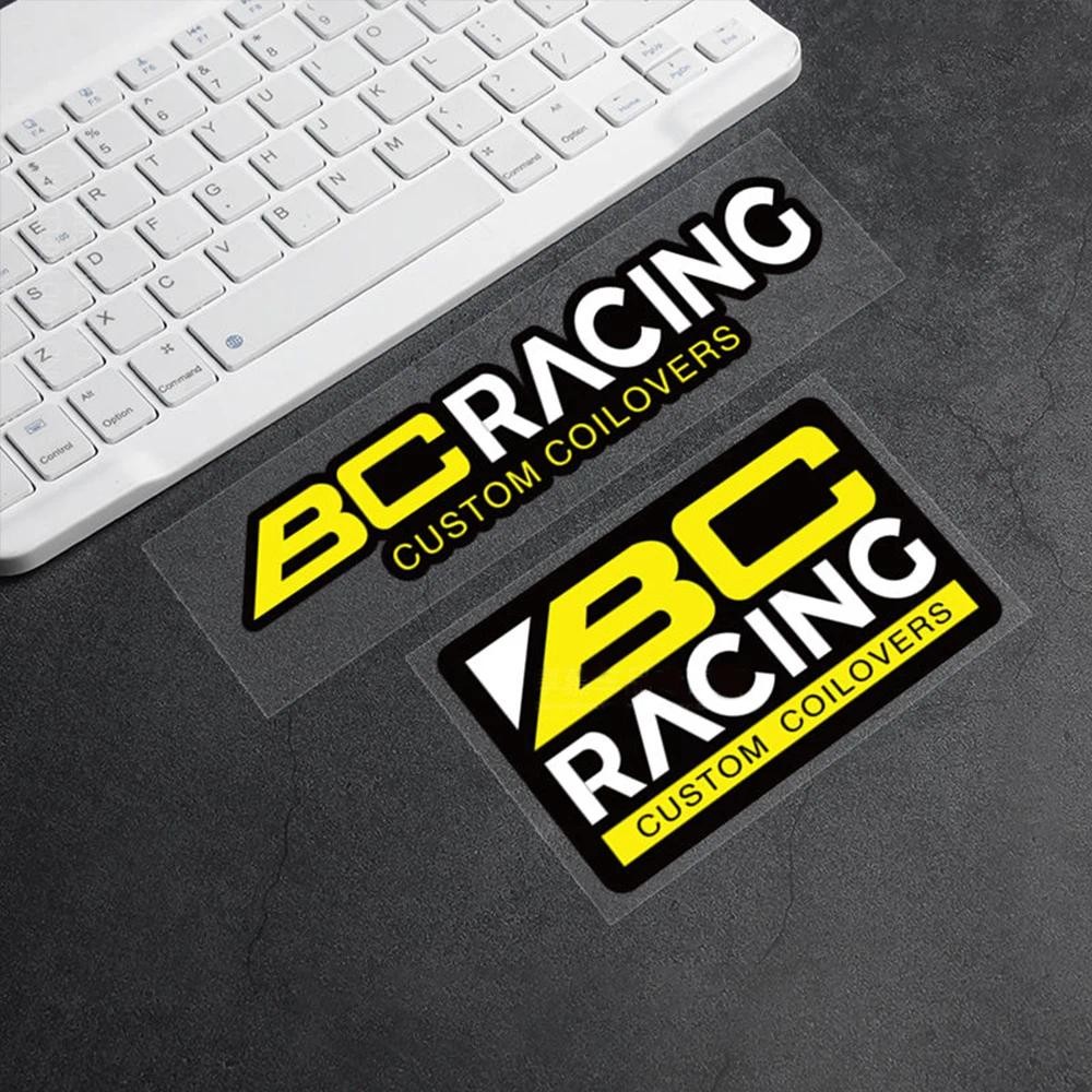 BC RACING สติกเกอร์ส่วนบุคคล รถจักรยานยนต์ การปรับเปลี่ยนรถ Sponsor สติ๊กเกอร์สะท้อนแสง Body ตกแต่ง 