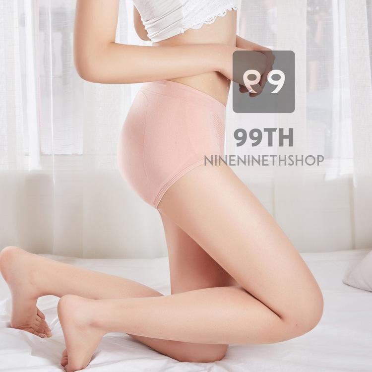 กางเกงในรังผึ้งเอวสูง ผ้าคุณภาพดี ขอบสูง กระชับพุง ใส่สบายได้รูปไม่อึดอัด 👙 nn99 - รูปที่ 3