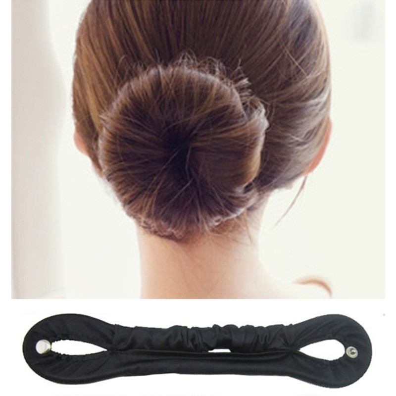 Cozy Premium Fabric Hair Stying Clip For Secure Bun Hold Perfect Official Casual Occasion