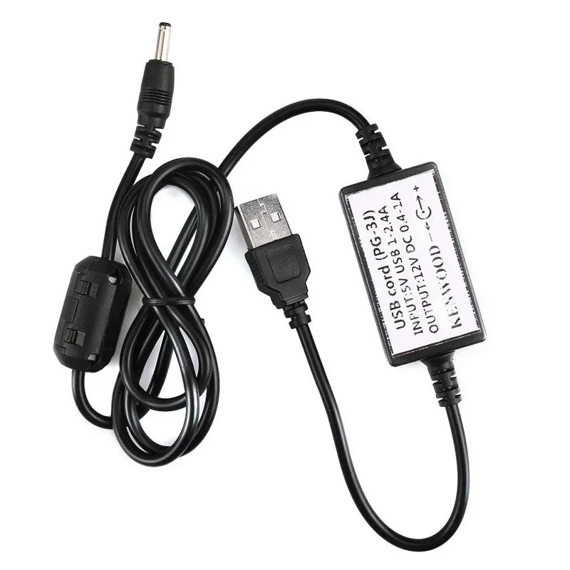 มาใหม่ล่าสุด PG-3J สาย USB Charger ชาร์จสําหรับ Kenwood TH-D7 TH-F6 TH-F7 TH-G71 TH-K4 TH-K2 วิทยุสอ