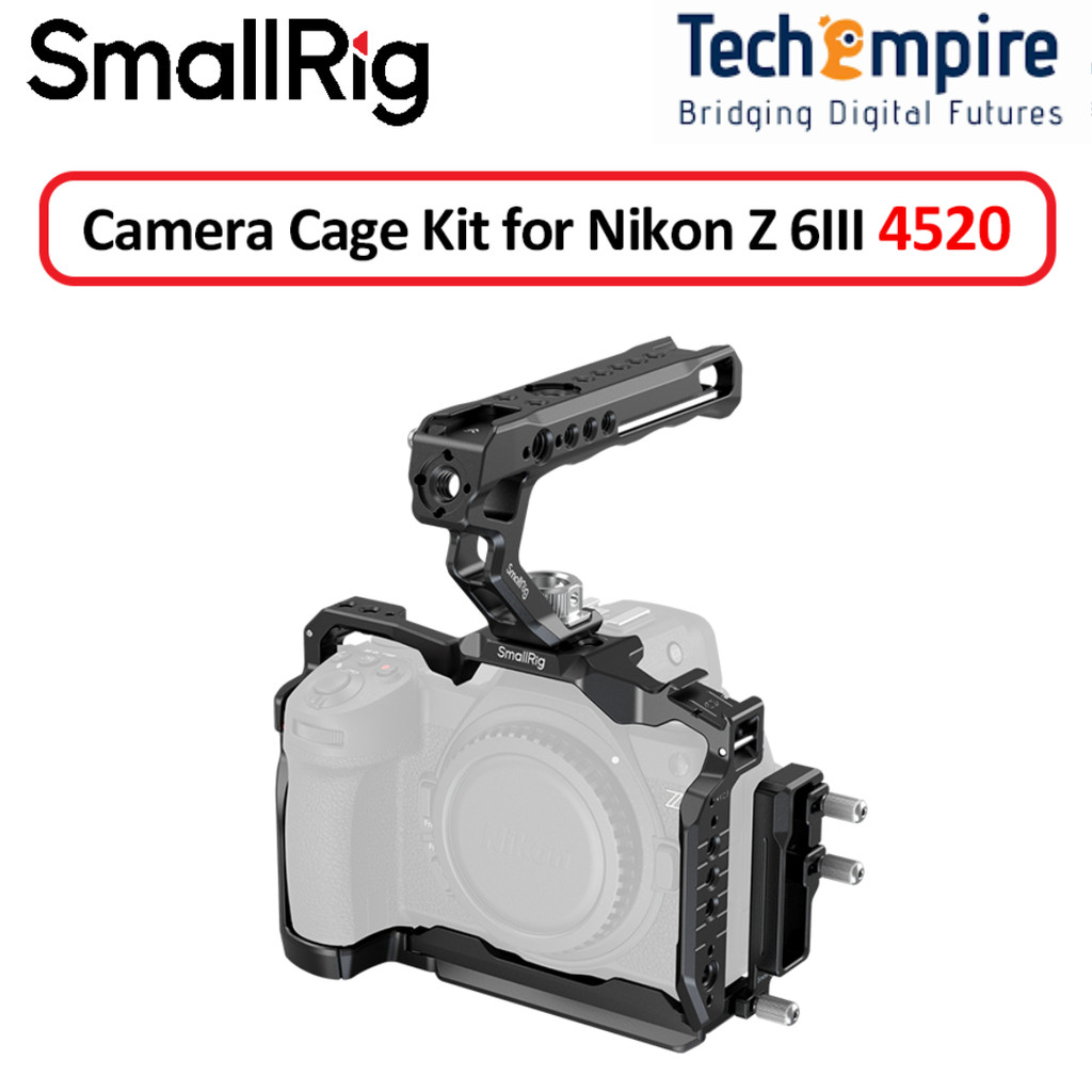 SmallRig ชุดกรงกล้องสําหรับ Nikon Z 6III 4520 Nikon Z6III กรงกล้อง
