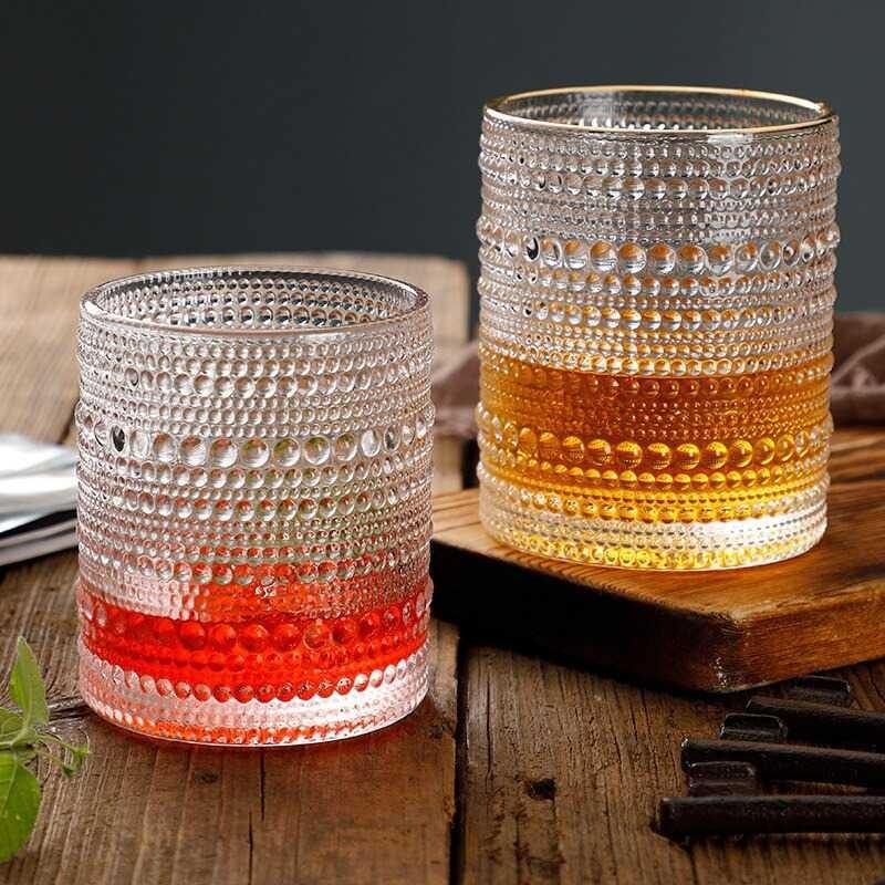 ANDEASTR Whisky Cocktail Crystal Mini Bubble Rock Glass - YJ0910