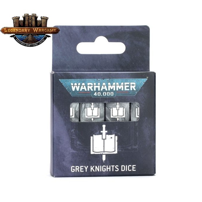 (NEW RELEASE) WARHAMMER 40000: GREY KNIGHTS DICE