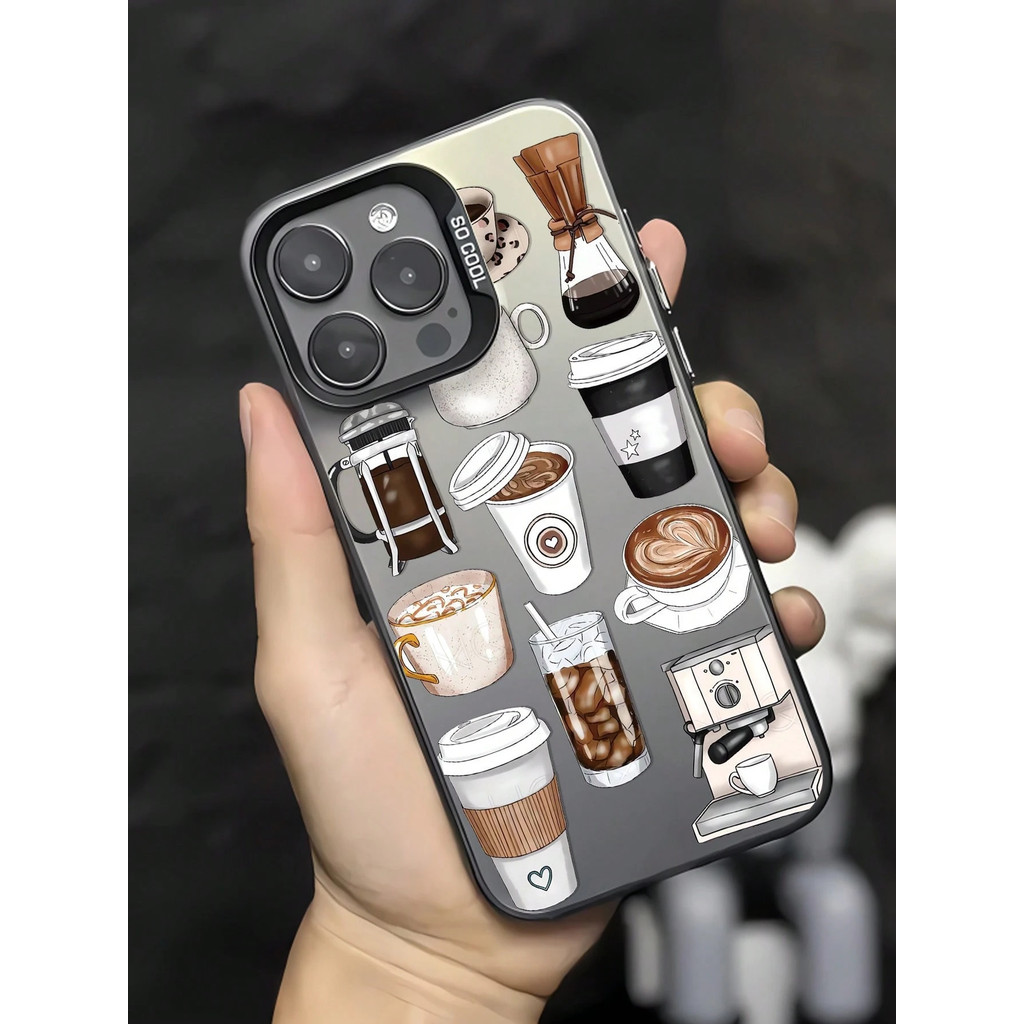 Samsung Coffee Design Style Case สําหรับ A02S A03S CORE A04S 04E A05S A10S A11 12 A13 A14 A15 A20 30
