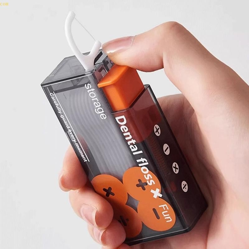 ซีบีวาย * พลาสติกไหมขัดฟันเลือกภาชนะประหยัดพื้นที่กรณีการจัดเก็บการเดินทางที่บ้านอุปกรณ์เสริม