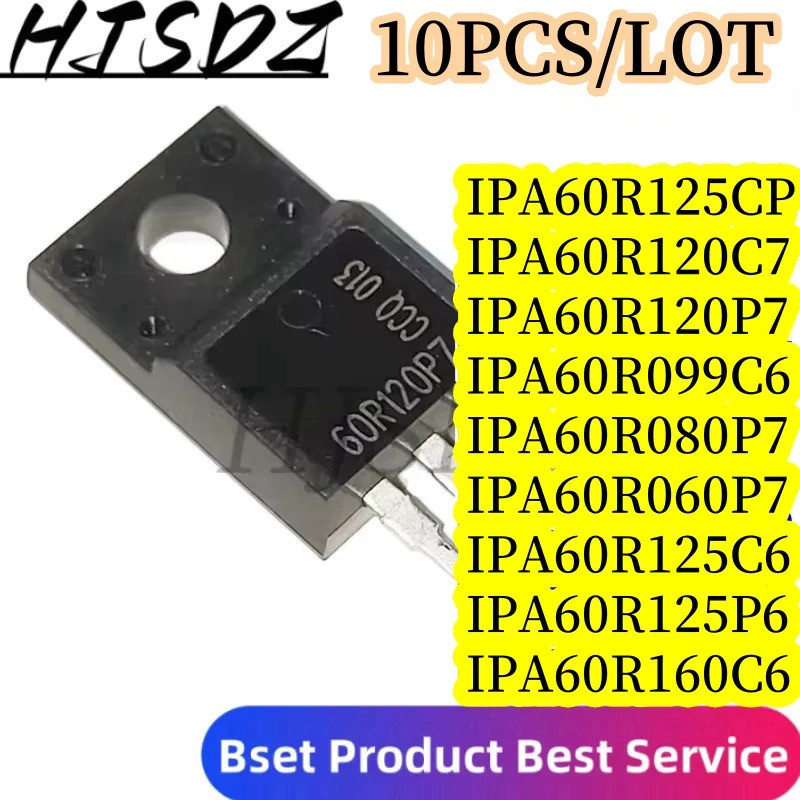 1-5PCS IPA60R060P7 IPA60R080P7 IPA60R099C6 IPA60R120P7 IPA60R120C7 IPA60R125CP IPA60R20C6A60F-effect