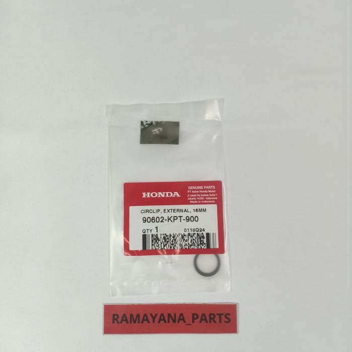 Circlip ภายนอก 16MM Honda CRF 150L CB150 Verza Mega Pro 2010 90602KPT900