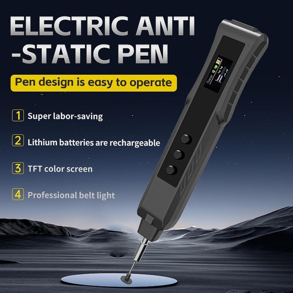 [Whgirld8] IC Pick up Tool Kit เครื่องกําจัดแบบพกพาพร้อมหัวดูด ปากกาดูดสูญญากาศขนาดกะทัดรัด จอแสดงผล