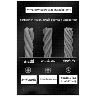 สายเบ็ดตกปลา PE สายถัก 4 เส้น ยาว 1000 เมตร แรงม้าสูง