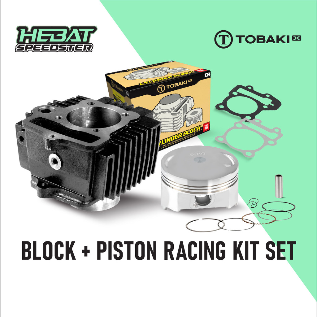 TOBAKI RACING Block EX5 DREAM LC135 WAVE110 ALPHA CX DX DASH Y16ZR NMAX NVX EBONUS FUTURE SRL115 FZ1