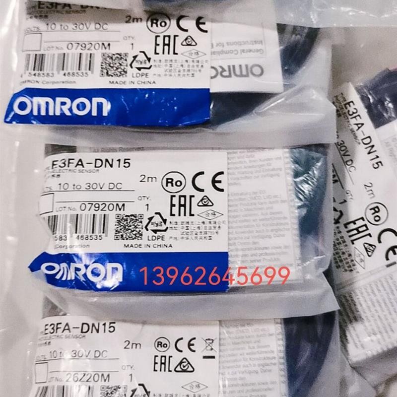 A029 * ต้นฉบับ 0MR0N Omron E3FA-DN15 E3FA-LP11 E2B-S08KS02-MC-