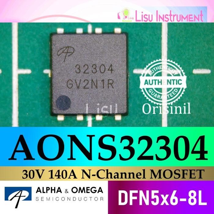 AONS32304 30V 140A N-Channel Fet 32304 DFN5x6 เปลี่ยน ONA6406 ONA6404A