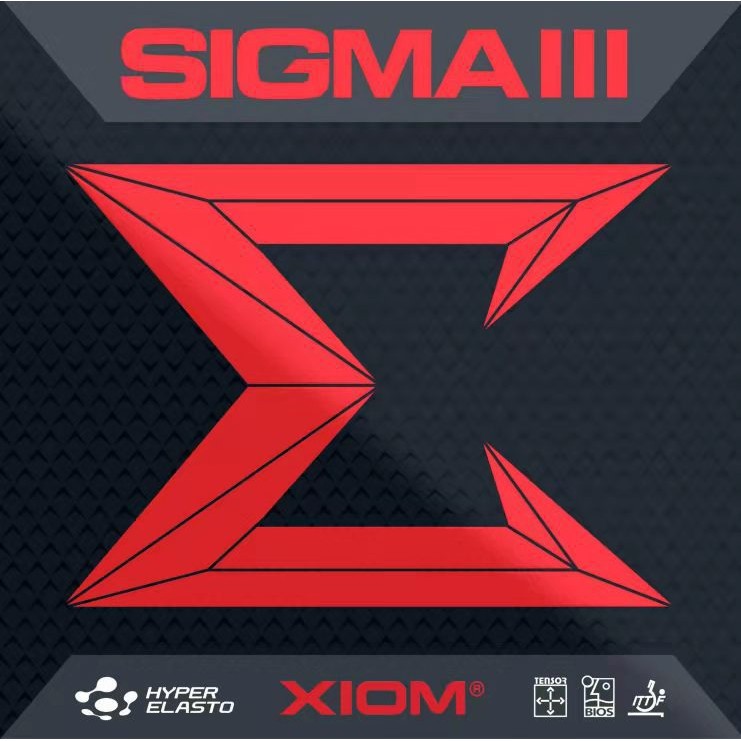 ของแท้ XIOM Proud พลังงานภายในเค้กฟองน้ํา Sigma 3 Sigma 3 ยางปิงปองย้อนกลับยางฝาครอบยาง