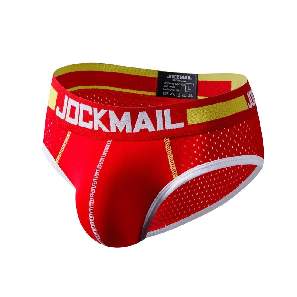 JOCKMAIL ชุดชั้นในสำหรับผู้ชายแบบ Jockstrap ที่ยอดนิยมและเซ็กซี่
