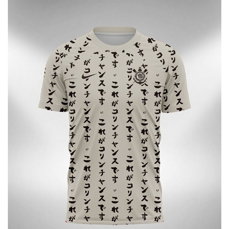 แฟชั่น Jersey 2025 Corinthians Jersey -23 เสื้อยืด Fullprinting / Jersey ชุดไมโครไฟเบอร์ / เสื้อยืด 
