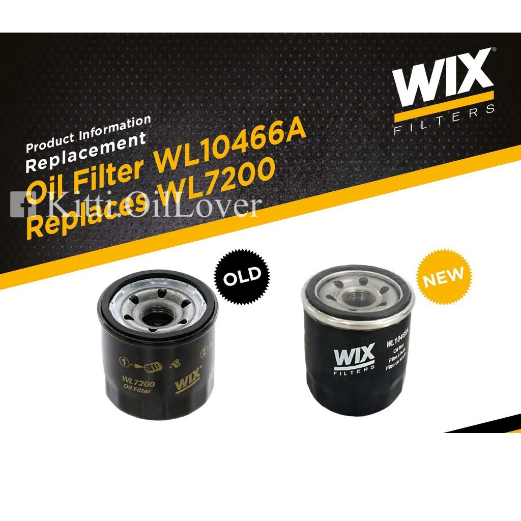 Wix oil filter WL10466A WL7200 Forza ADV Mazda 2 3 Teana Tiida Cube March Almera Sunny Neo Lancer Sp