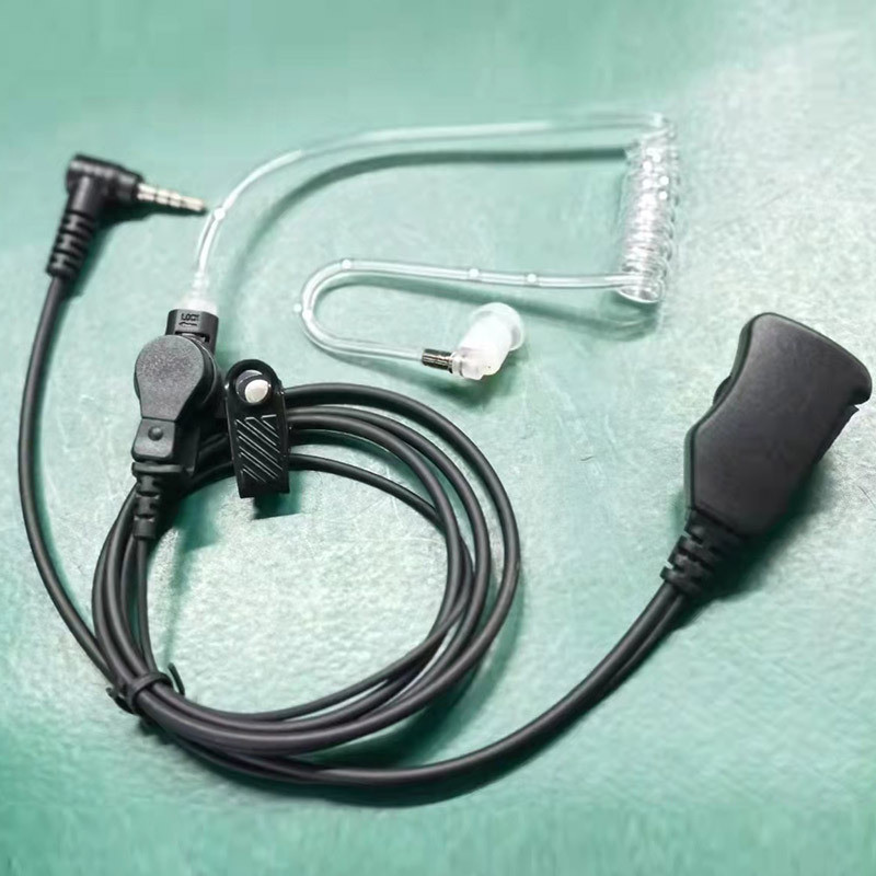 ชุดหูฟัง Walkie-Talkie Talkie VX168 VX160 VX2R/3R/5R/FT60R TM810 ชุดหูฟังท่ออากาศชุดหูฟัง