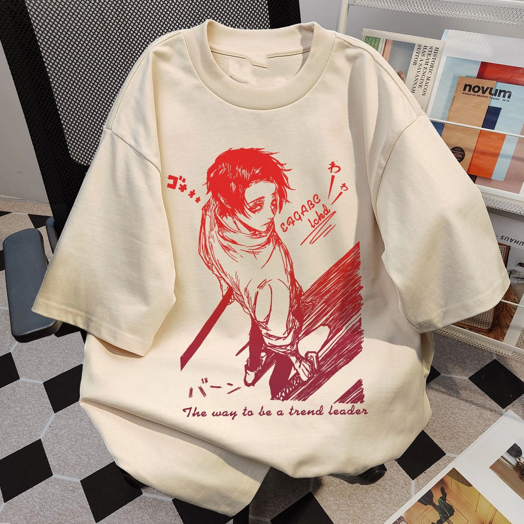 Jujutsu Kaisen 2025 ใหม่ Yuta Okkotsu พิมพ์ สไตล์สร้าง 100% cotton เสื้อยืดแขนสั้น คอลล์กลม ทั้งเพศ S-5XL [COD|พร้อมส่ง]