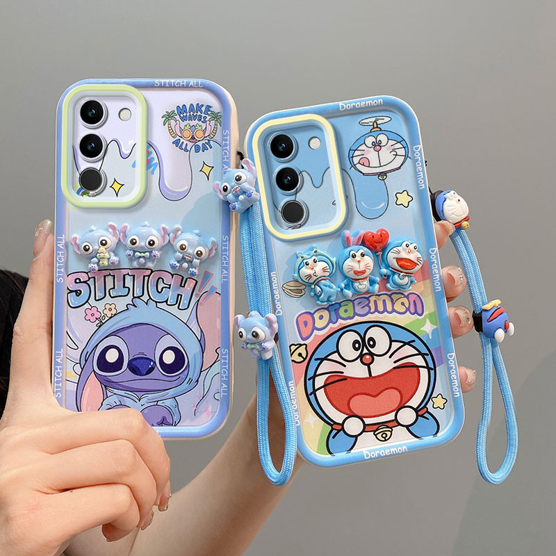 เคส VIVO Y100 Cute 3D Doll เคสซิลิโคนอ่อนนุ่ม XXGZ