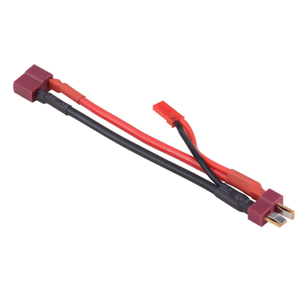[NEW] ปลั๊ก Jst Connector Deans T ปลั๊ก Jst ปลั๊กสายไฟ 18awg สําหรับรีโมทคอนโทรลเครื่องบินรถเรือ