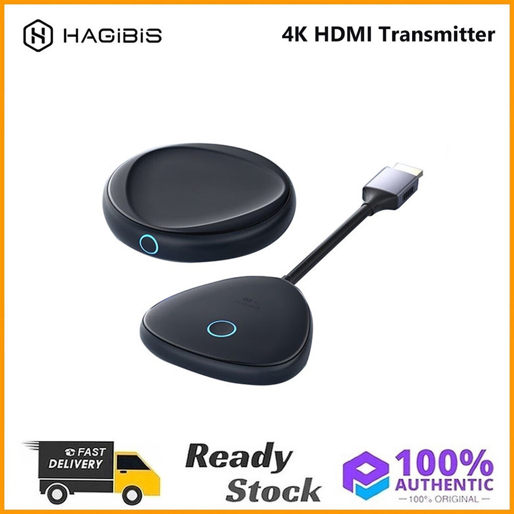 Hagibis 4K HDMI Wireless Transmitter and Receiver Kit Extender Kits to Monitor