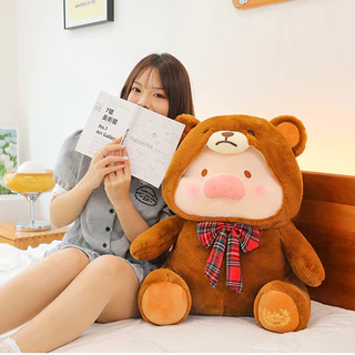 พร้อมจัดส่ง🐷ตุ๊กตาหมู ตุ๊กตายัดนุ่นรูปสัตว์ ของขวัญสําหรับเด็ก น่ารักมาก ปุยนุ่ม ของขวัญวันเกิด ของเล่นตุ๊กตา