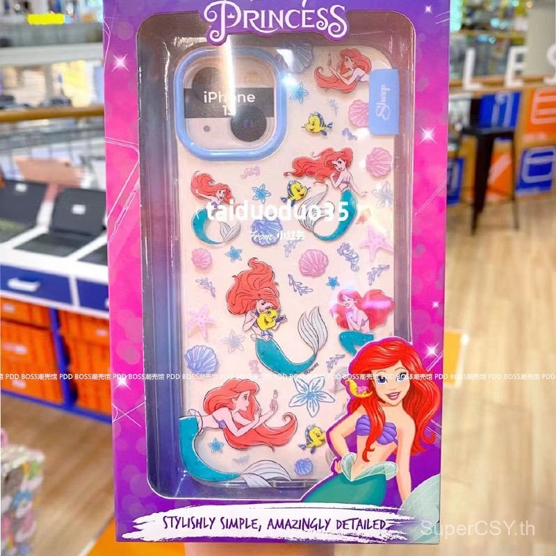 เคสโทรศัพท์ เหมาะสําหรับ iPhone x xs xr xsmax 11 12 13 14 15 Pro max Plus Full Screen Mermaid i เคสใสรวมทุกอย่างหลุมขนาดใหญ่กันกระแทกโทรศัพท์มือถือป้องกันกรณี NDOY