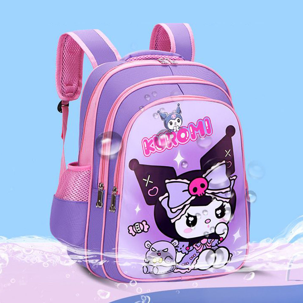 กระเป๋านักเรียนเด็ก กระเป๋านักเรียนอนุบาลเด็กชายและเด็กหญิงกระเป๋าเป้การ์ตูนน่ารัก ความจุสูง - รูปที่ 3