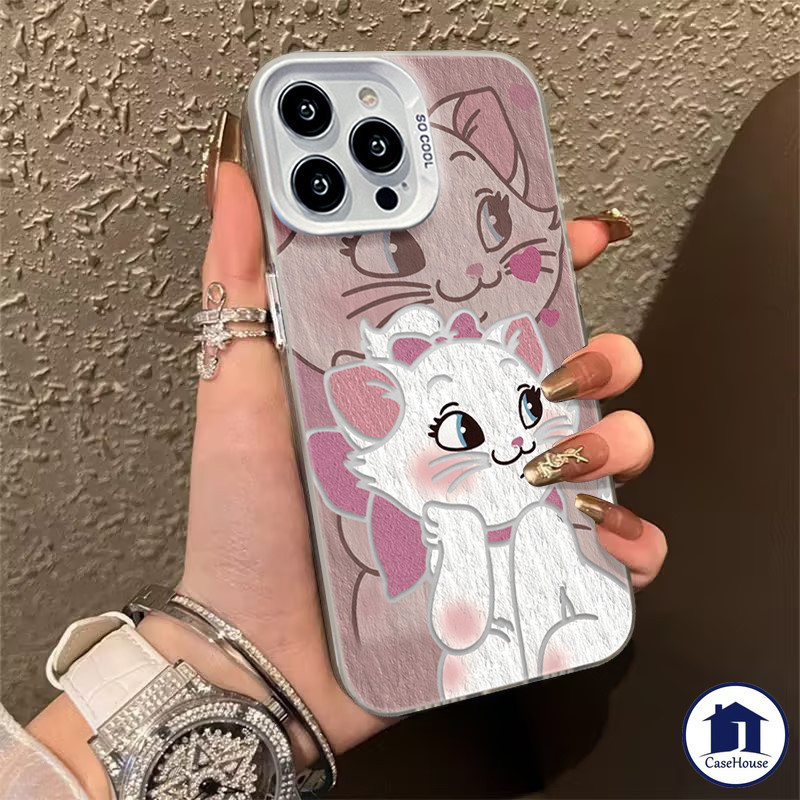 เคส IMD ลายแมวน่ารักสำหรับ Samsung A05 A15 A05s A34 A50s A30s A14 A25 A13 A03 A02s A12 A54 A04s A03 A23 A32 A03s