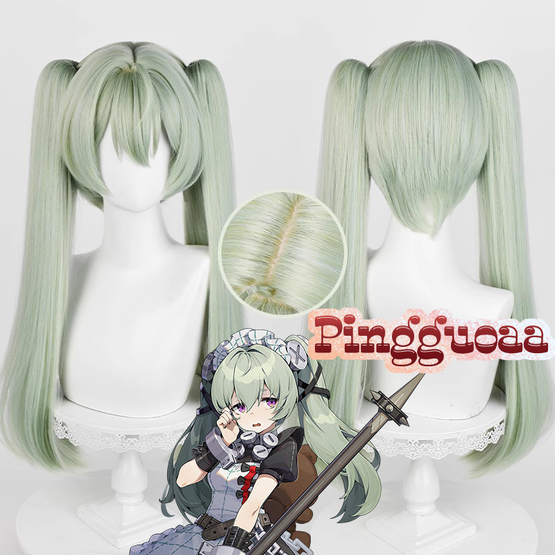 【Manmei】Zenless Zone Zero Corin Wickes Cosplay Wig 61cm Long Ponytails Heat Resistant Synthetic Hair