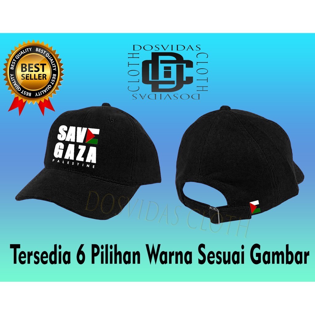 หมวกเบสบอล SAVE GAZA PALESTINE คุณภาพสูงสุดเท่!!! GAZA PALESTINE ผู้ชายและผู้หญิง