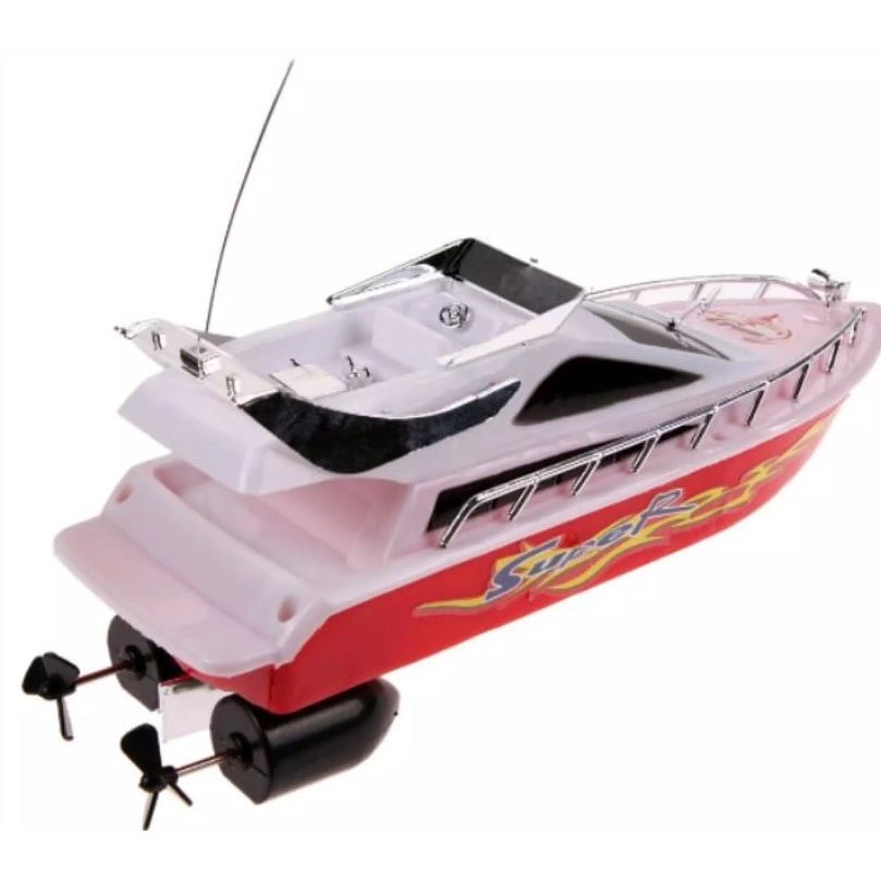 เรือบังคับ เรือสปีดโบ๊ท เรือบังคับรีโมท เรือบังคับวิทยุ ของเล่นเรือ เรือ ลุยน้ำได้ - รูปที่ 6