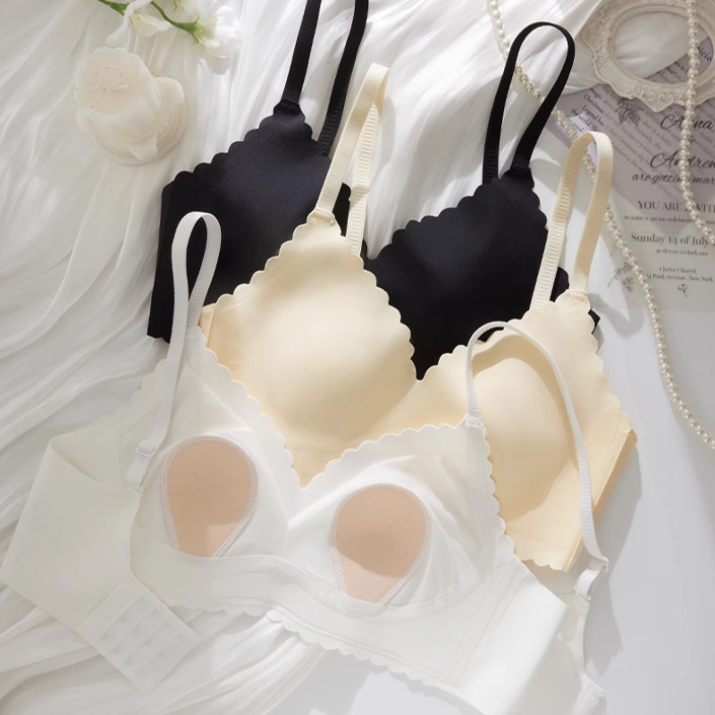 w&c bras หูกระต่าย, ยกทรง, บราบราที่ไม่มีบราส, หน้าอกด้านหลังที่สวยงาม ny106
