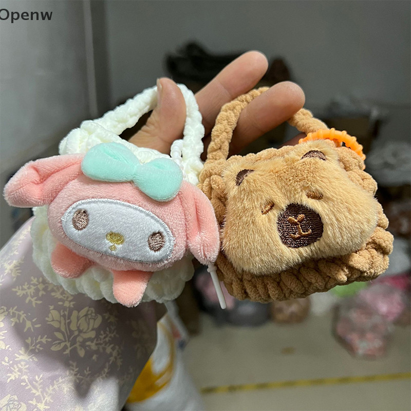 Openw กระเป๋าสตางค์ตุ๊กตาน่ารัก Melody Hello Kitty กระเป๋าใส่หูฟังสำหรับเด็กผู้หญิง GOOD