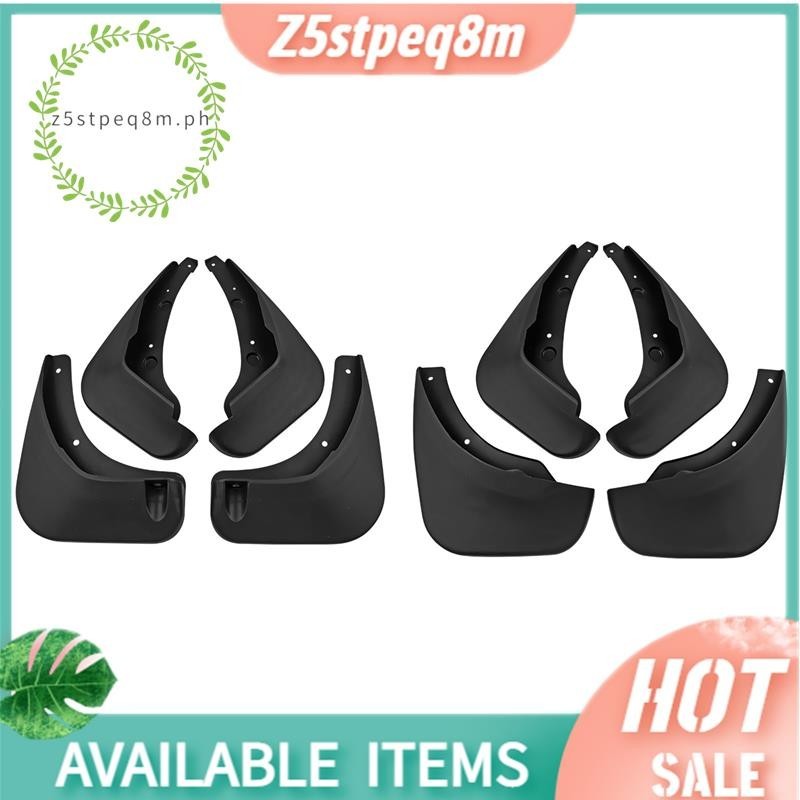 Z5stpeq8m4PCS MudflapสําหรับMazda 2 2007-2012 Fender Mud Flaps Guard Splash Flap Mudguardอุปกรณ์เสริ