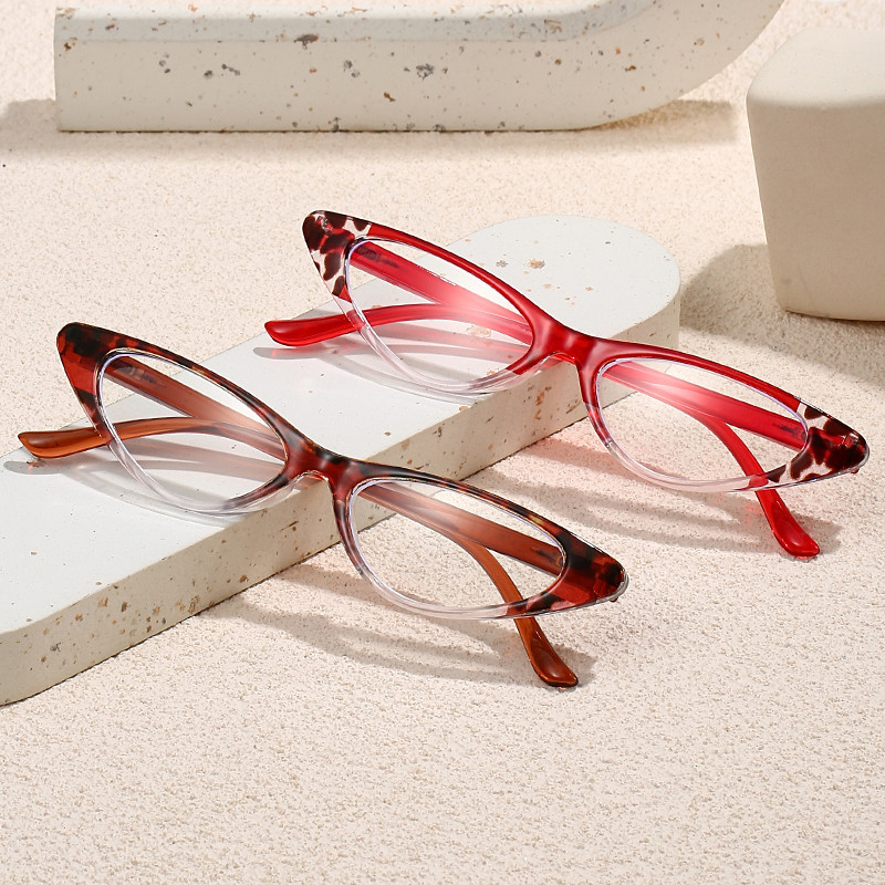 Hs2196 1 PC หมองคล้ํา-Rim Cat Eye กรอบคุณภาพดีสายตายาวแฟชั่นชายหญิง Unisex แว่นตาแว่นตาอ่านหนังสือ